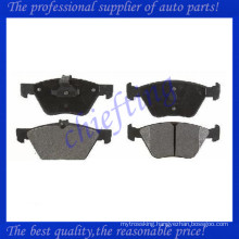 D740 05114555AA D853 free brake pad sample for chrysler crossfire